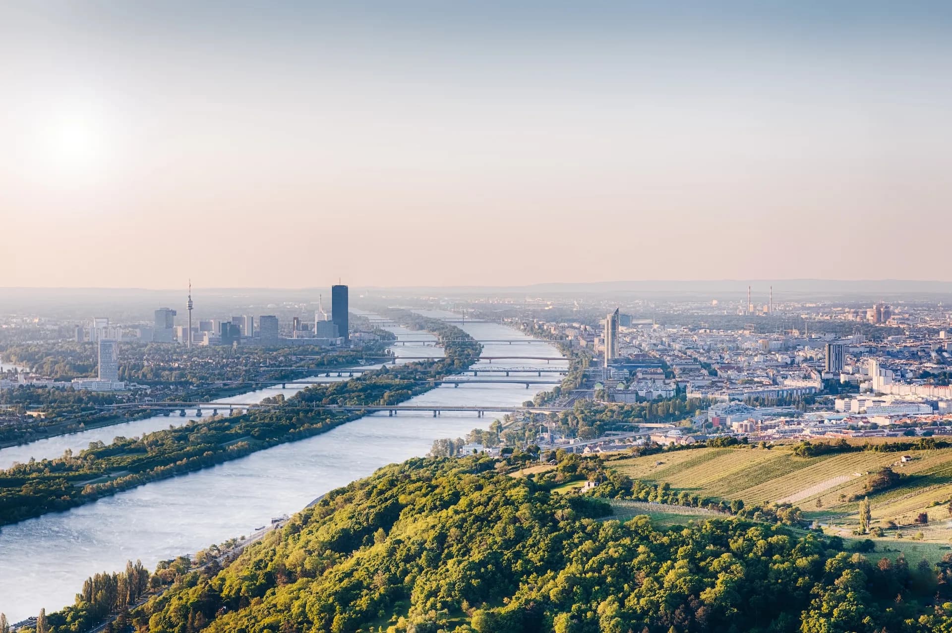 Vienna from above