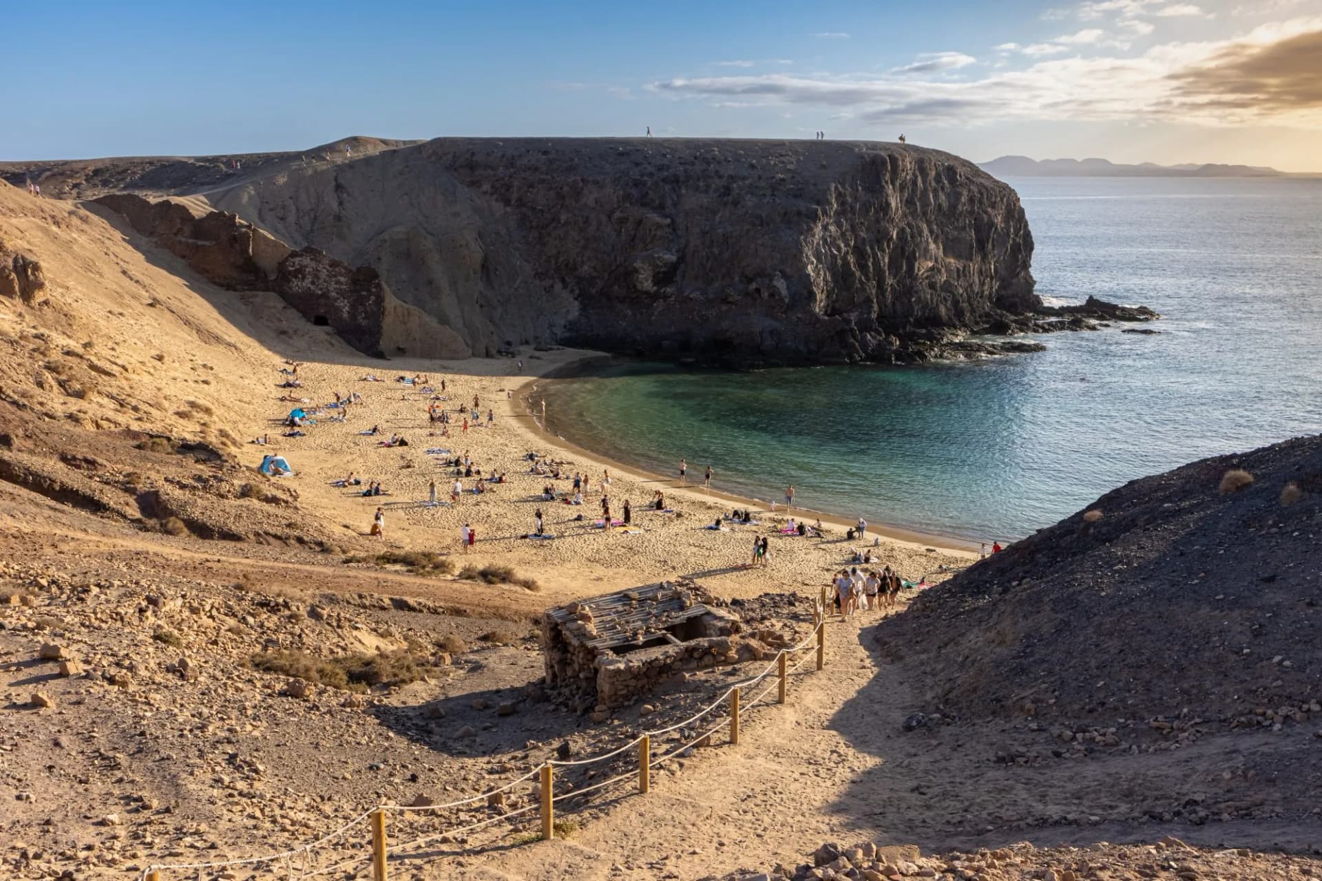 Relax on the famous Papagayo beach